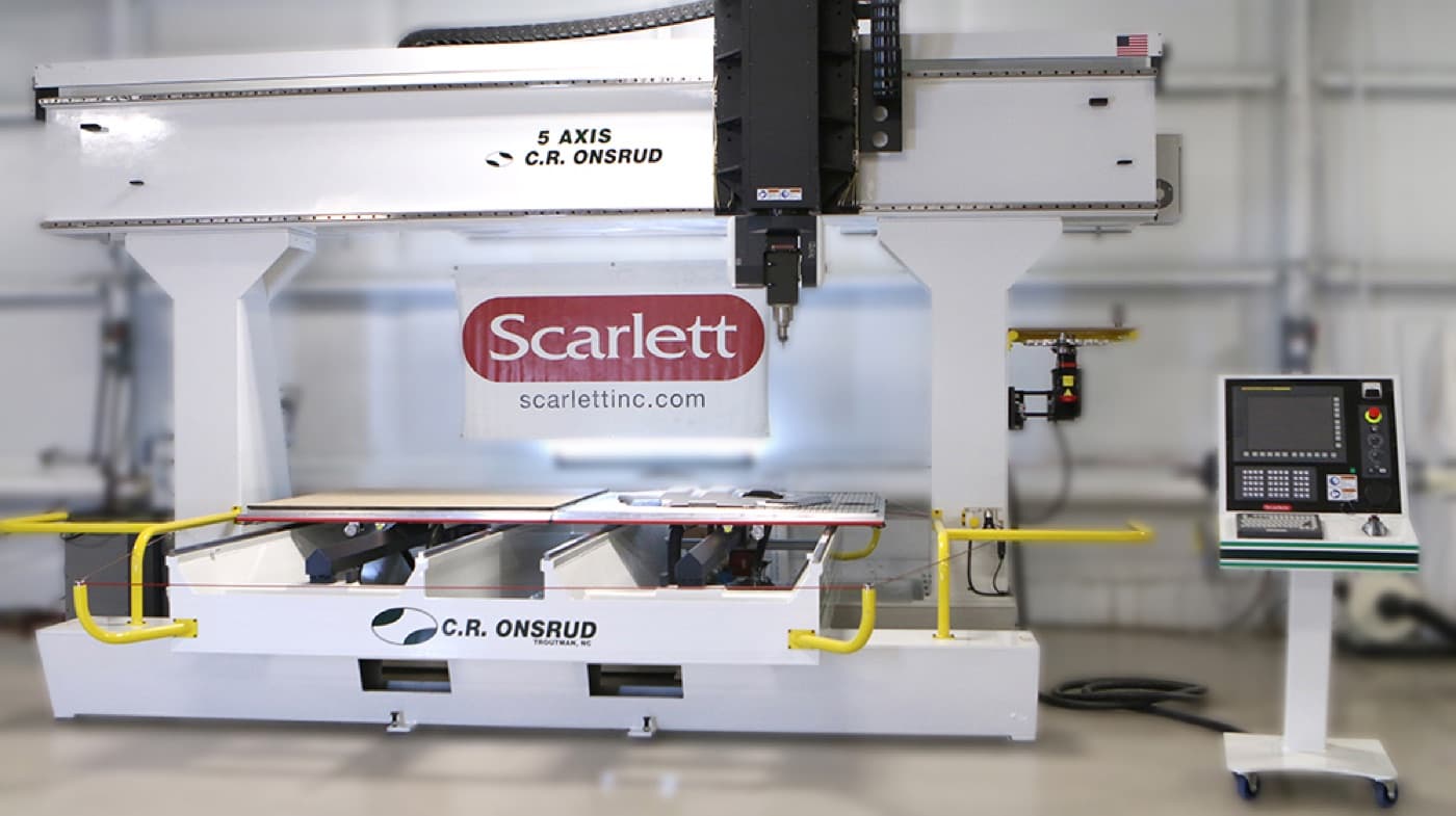 NEW C.R. ONSRUD MODEL F122E24 5-Axis E Series CNC Machining Center