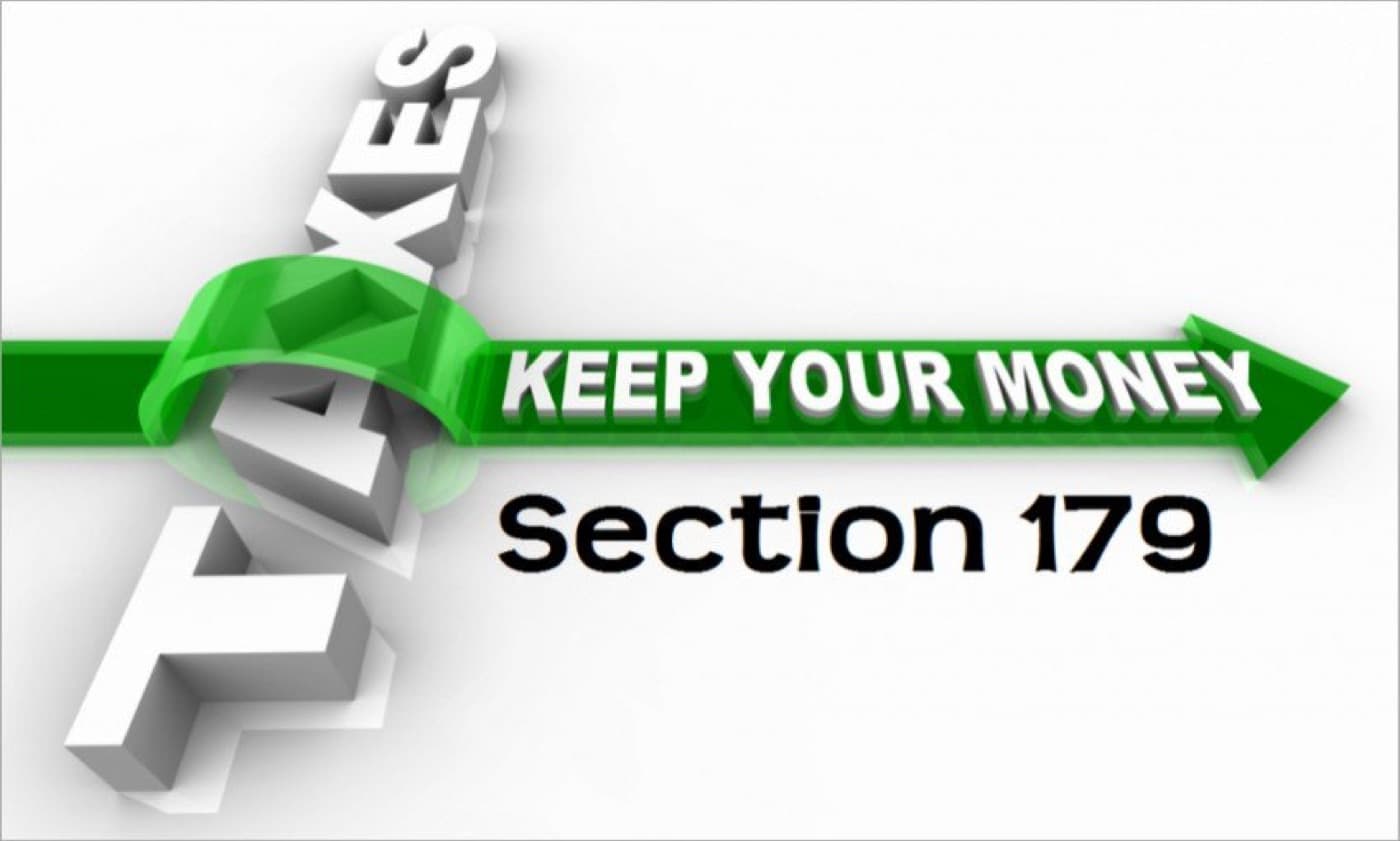 Section 179: Put a Machine on your Floor before the end of the Year!