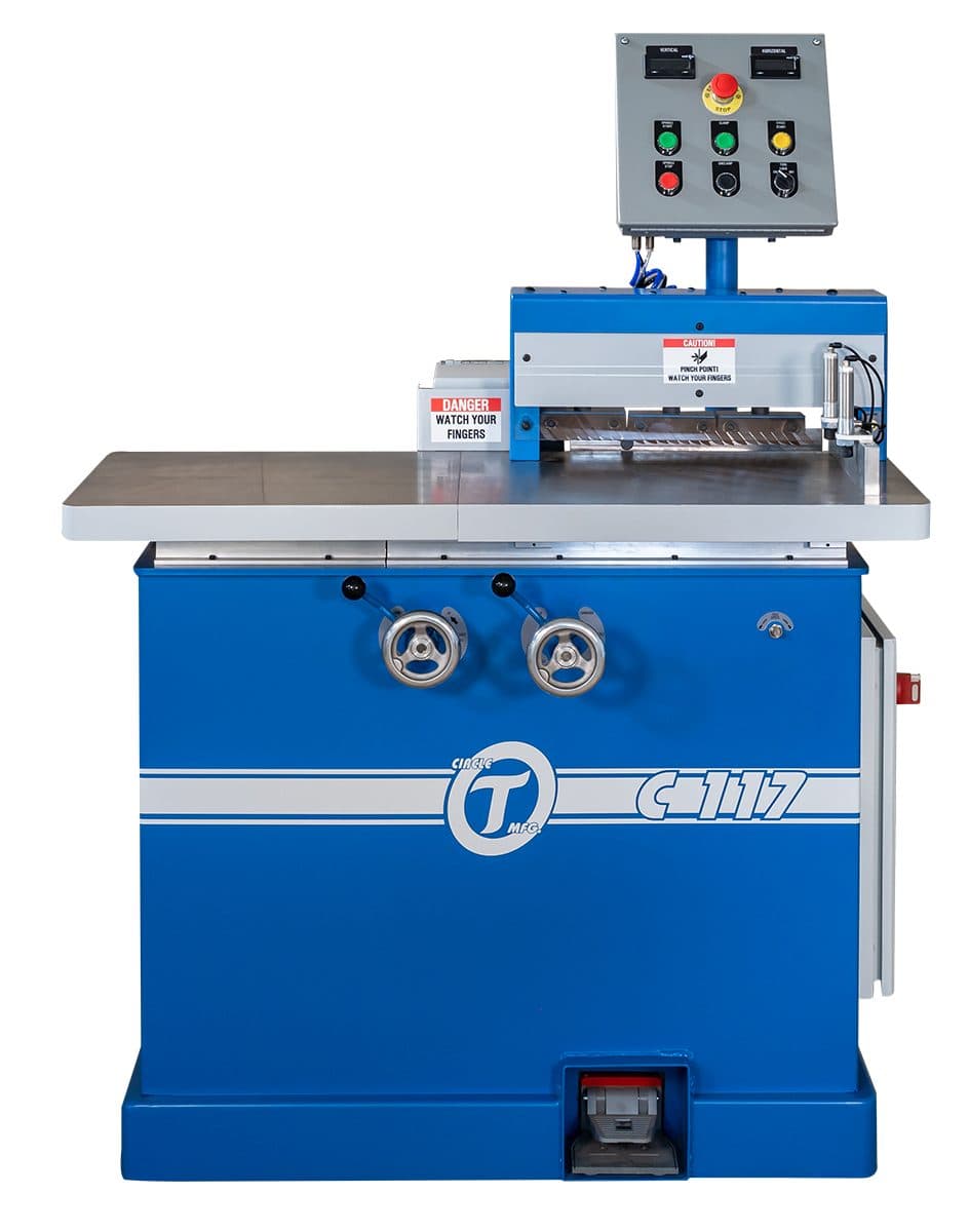 Circle T cope machine