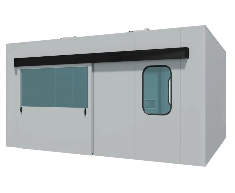 Manual spray booths