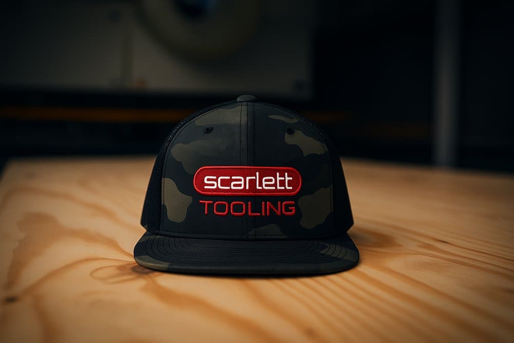 Scarlett embroidered hat