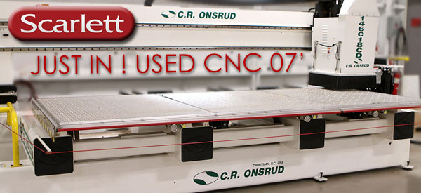 Used CNC 07' 5' x 12'