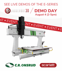 See live demos of the E-Series C.R. Onsrud 5 axis
