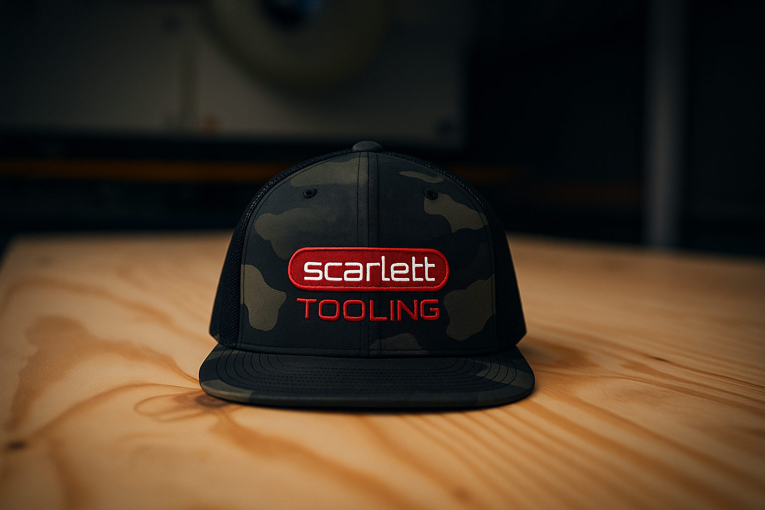 Scarlett tooling hat